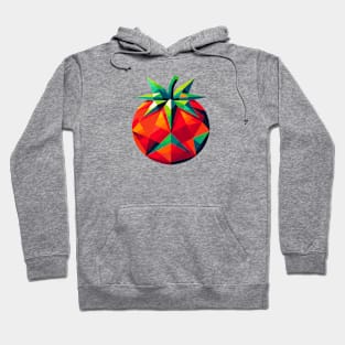 Abstract Geometric Tomato - Color Design Hoodie